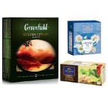 Черный чай Greenfield и 2 чая Thurson